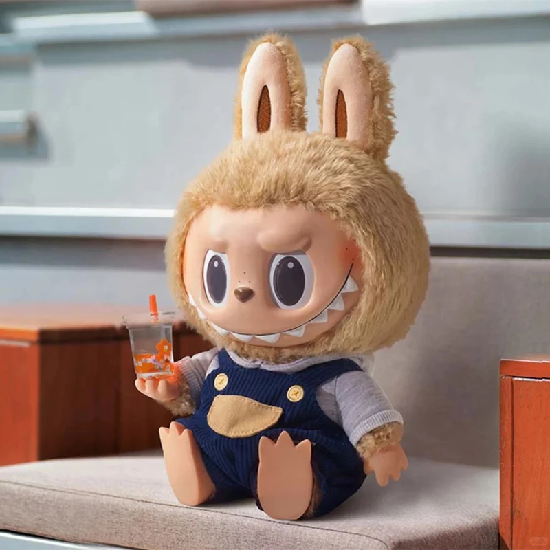 Originálny seriál Labubu Anime Figure Čas na ochladenie bábiky roztomilý model Labubu hračky Domáca dekorácia Detský darček k narodeninám Darčekový bod tovar