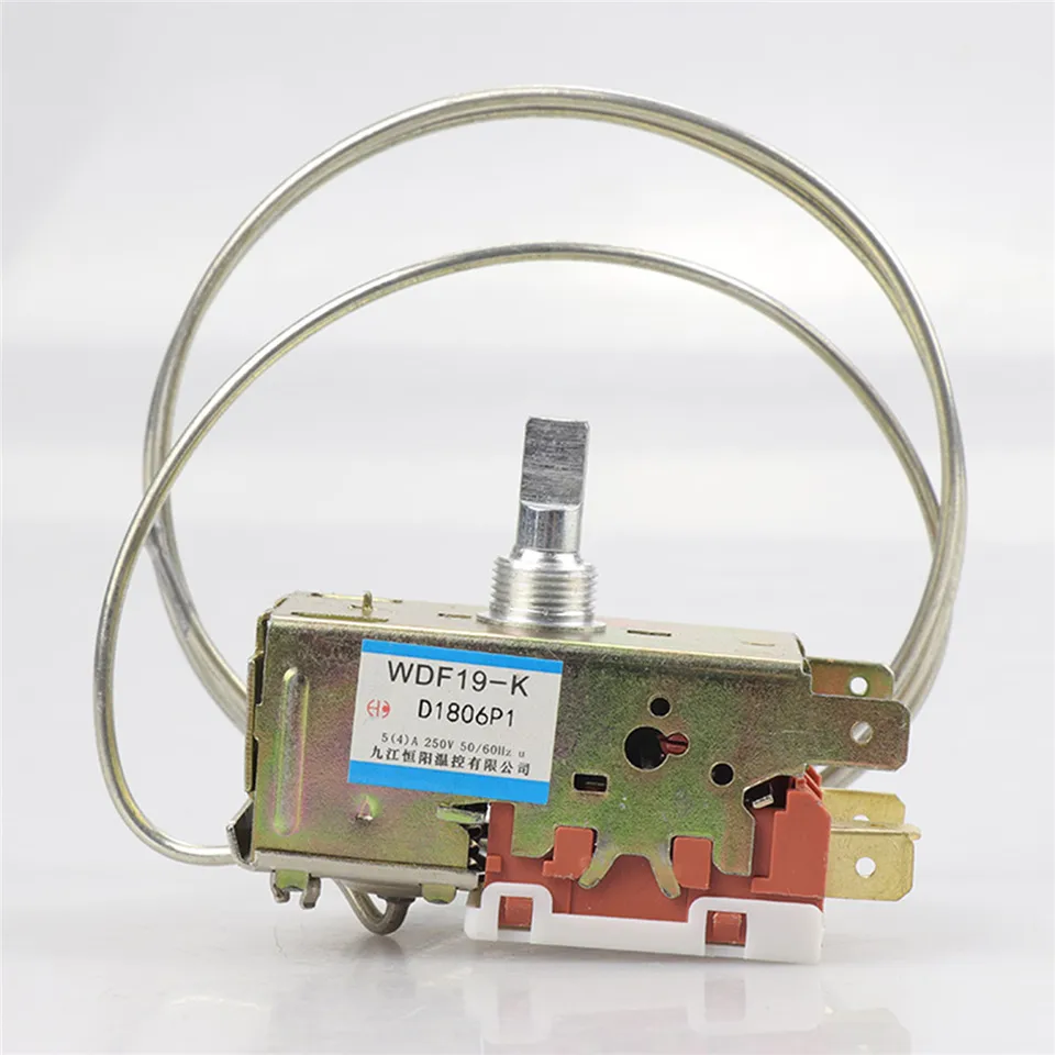 Originálny spínač termostatu WDF19-K K59 K50 K59E Freezer Chladnička Regulátor pre chladničku Siemens Bosch Chladnička