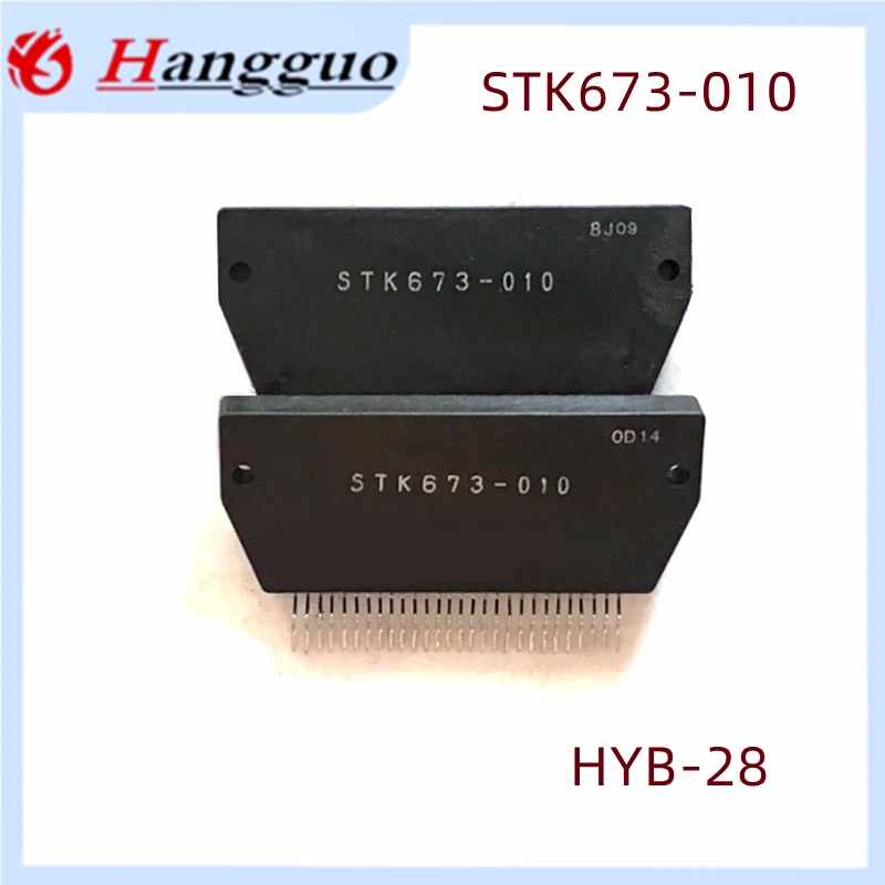 Originálny STK673-010 STK673 HYB-28 hrubý filmový zvukový zosilňovač IC modul IC