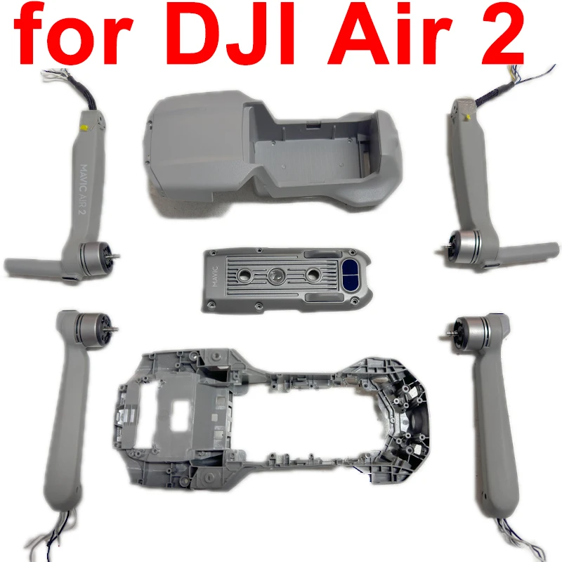 Originálny vzduch 2 predný ľavý motor Arm stredný obal na strednú škrupinu Zadný kryt Zadná osi Zadná osi výstroj ESC GPS pre DJi Mavic Air 2