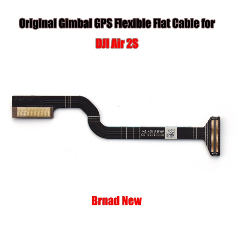 Originálny vzduch 2s Gimbal GPS Flexibilný výmena mäkkého kábla Plocha pre D