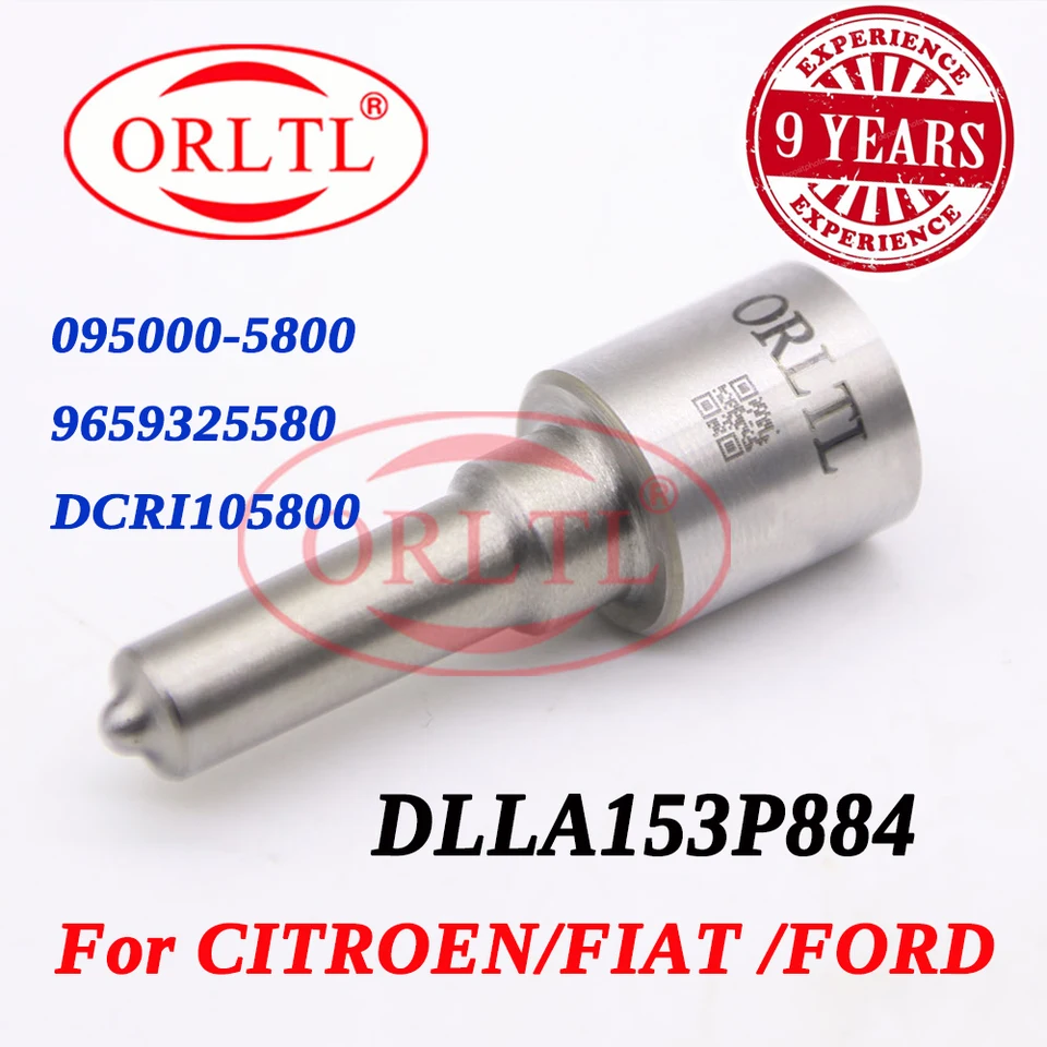 ORLTL 6C1Q9K546AC DIESEL DLLA 153 P 884 Common Rail Trys DLLA153P884 0934008840 PALIVA DOLECOR DYZY PRE FORD 095000-5800