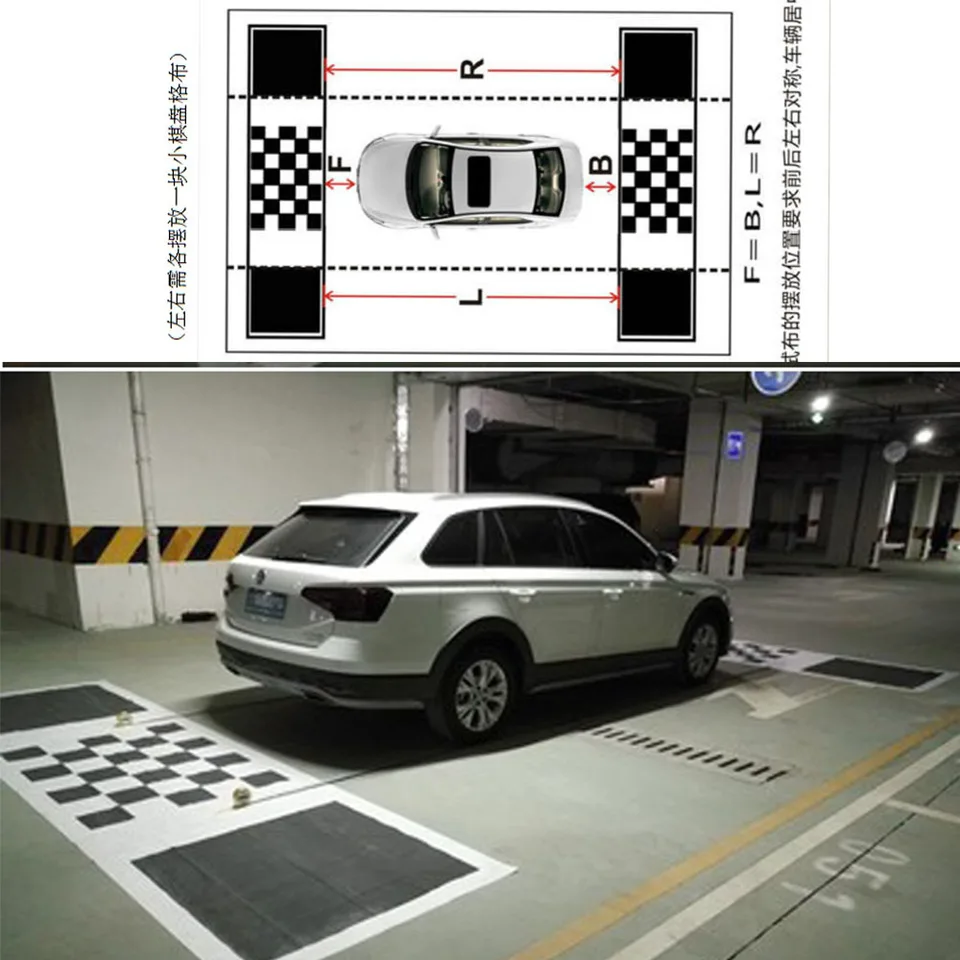 Osemfox 3D/2dpanoramatický obklopený systém DVR Bird's-Eye View System 360-stupňový automobilový kamera pre automobilový systém