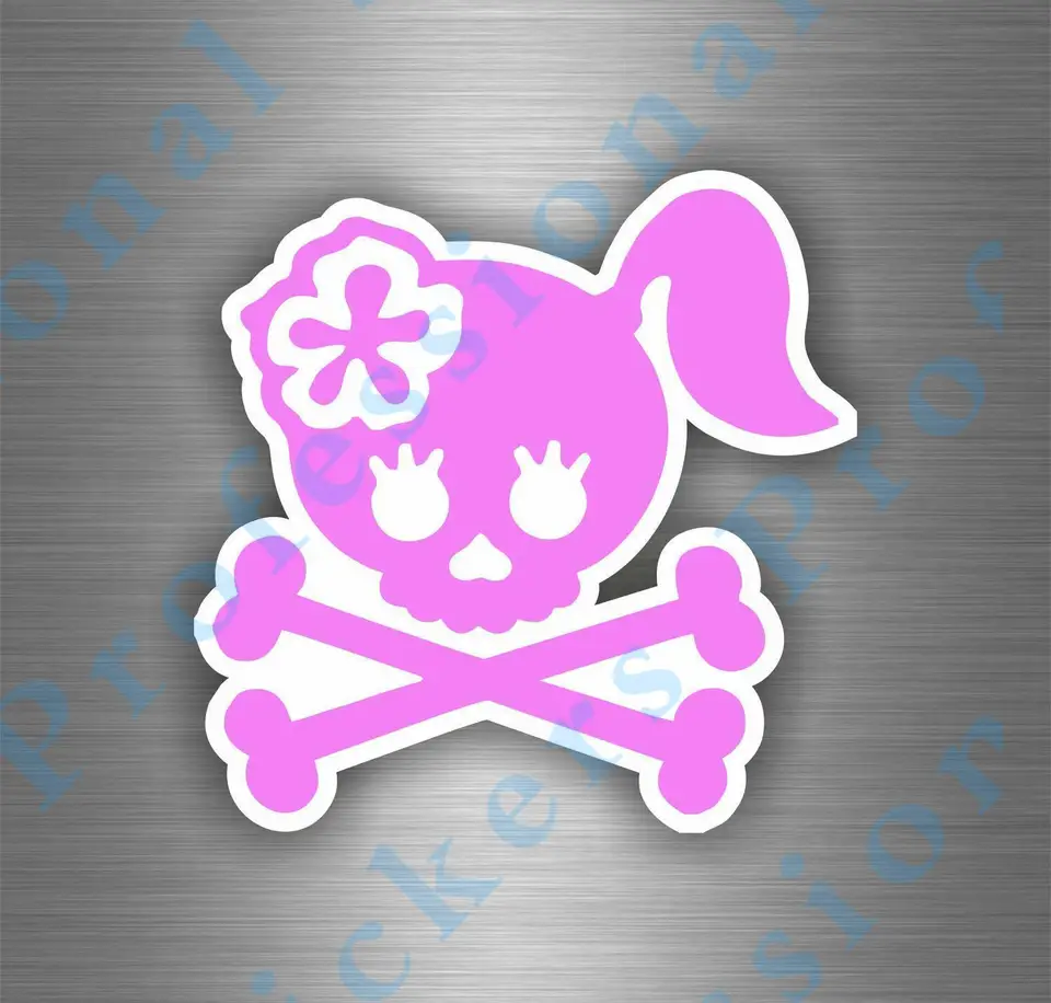 osobnosť nálepka automobil motocykla prilba nálepka vinylová motorka lebka Lady Pink PVC nálepka nálepka Motocykel nepremokavá nálepka