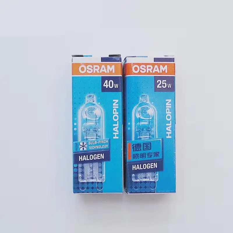 OSRAM 66825 230V25W 66840 230V40W Bulb G9 Halopin Lamp 230V 25W 230V 40W G9 Žiarovka