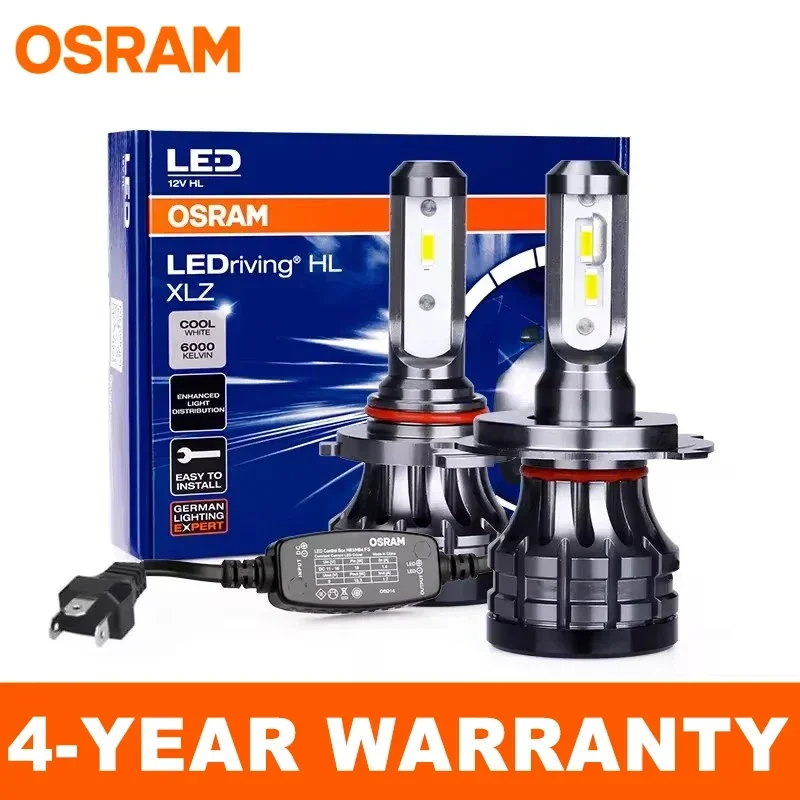 OSRAM ORIGINÁL AUTO H7 H4 H4 LED svetlomet žiaroviek 9012 HIR2 LAMP HB2 9003 H1 9005 9006 HB4 HB3 H11 H8 FOG Lights 6000K WHITE 12V