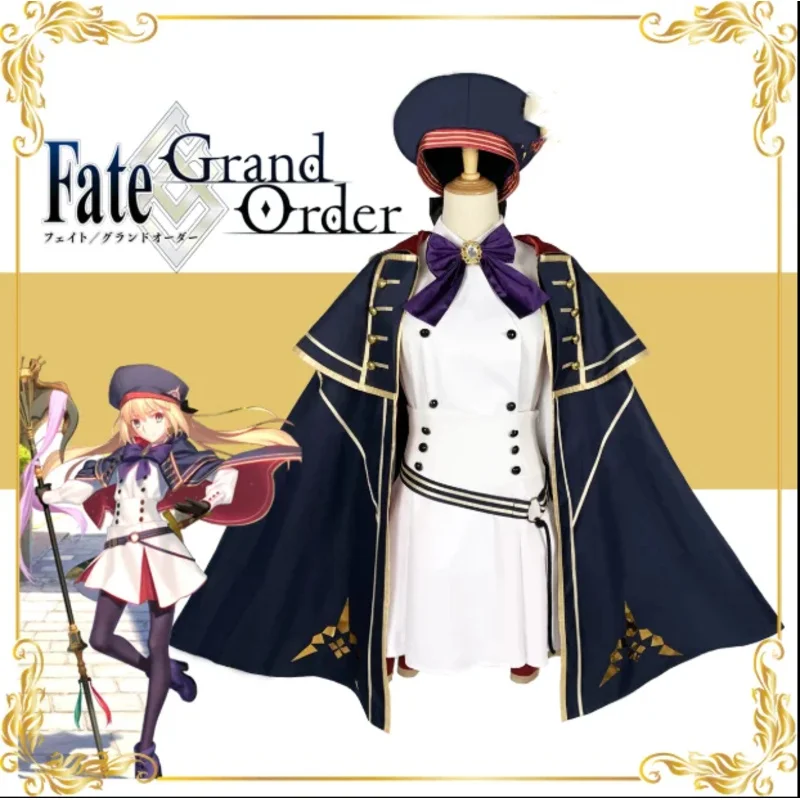 Osud Grand Order Sabre Dress Party Suit Arseason Artusa Altria Pendragon Caster Halloween Cosplay kostým vianočné šaty