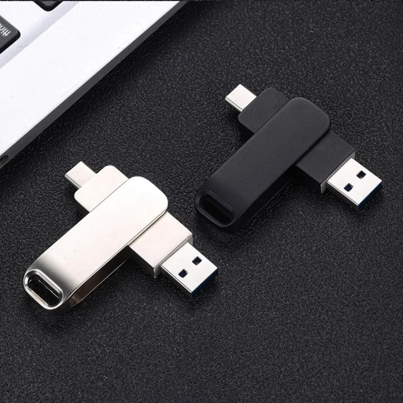 OTG Pen Drive 64 GB Type-C USB2.0 Vzájomná prenosová jednotka Flash pre smartfón / počítač / tablet U Disk Adapter pre iPhone iOS