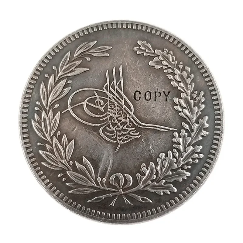 OTMAN Empire Turecko Kopírovanie Coin Challenge Pocket Coins vianočné darčeky