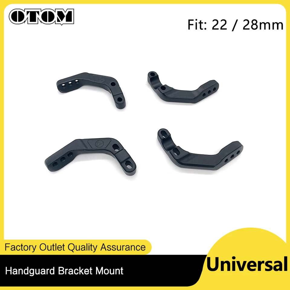 OTOM Motocykel Universal Handguard CLAMP Motokros enduro 22 mm 28 mm riadidlá ručieho strážca držiak na držiak na rukoväte