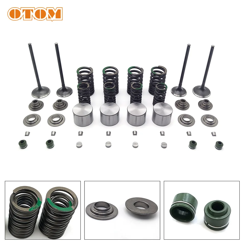 OTOM Motorcycle Ventil SPRING MONTÁŽ Sada Nastavovanie trblieta SIM TURA TREA TRUB CLAMP OLEJ OLEJA PRE KAWASAKI KLX250 YF300 LONCIN CR6 diely