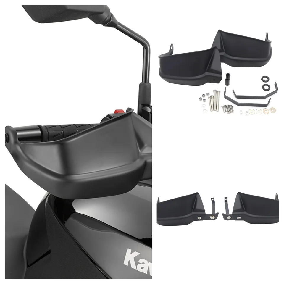 OTtilli ABS Motorcycle Ručné strážky ručného strážcu pre Kawasaki Z900 VERSYS 650 MODRIFIKOVANÉ PRÍSLUŠENSTVO BRKINY POKROŽKY MOTORYCEL