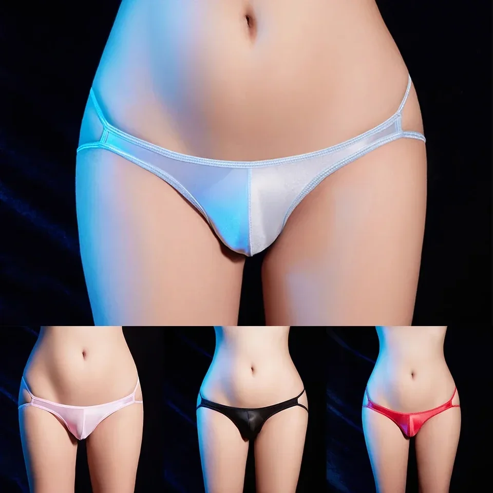 Otvorené zadky G-Strings Mens porno Linges jockstrap nohavičky sexy priedušné nohavičky Olejové lesklé prístavy zadok zadok pre homosexuálov sissy