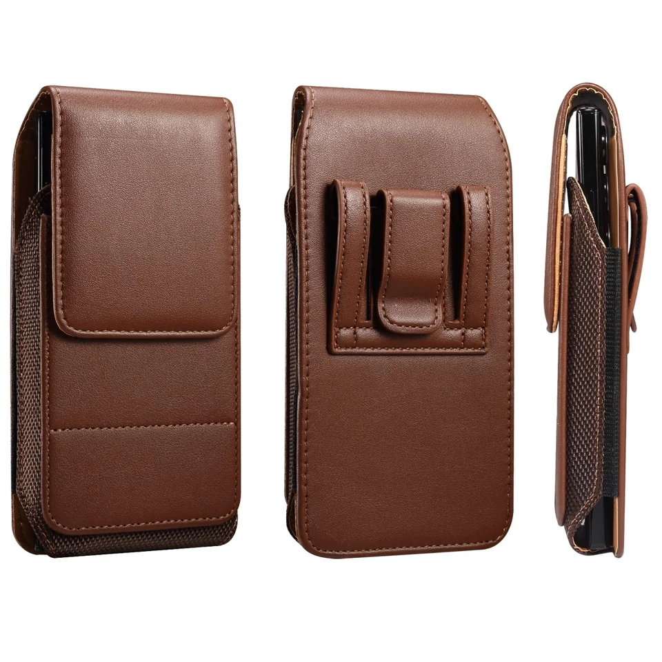 Outdoor Sports Universal 6,1-7,2 palca PU kožený mobilný telefón PAPE TAPELE PASEL BAG BELT CLIP PLIPLE PREPONÁLNE