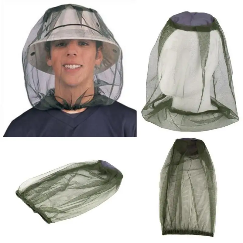 Outdoor Tool Bushcraft Cestovná súprava Mosquito Net Hat Rybárska čiapka Lovecké príslušenstvo Vylepšenia Camp Camp Equipment Anti-Bee Bezpečnosť Prežitie