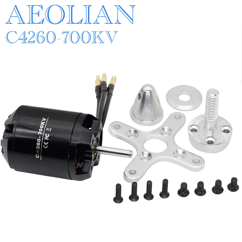 Outrunner Brsuless Motor 4260 700 kv Big Thrust Electric DIY letún DC Botor