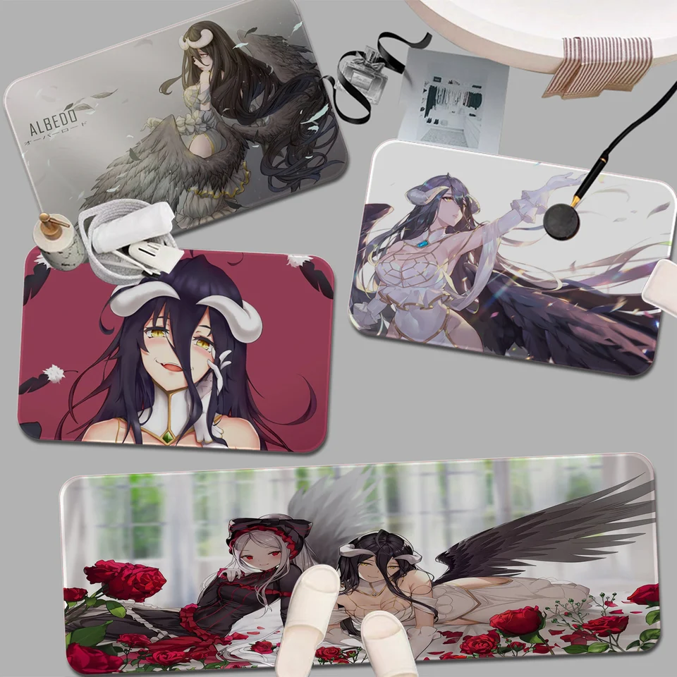 Overlord Albedo Halway Carpet Non-Stric Práčovňa Room Rat Plandry Decor Balkón Dieťa Obývacia izba Moderná domáca dekorácia
