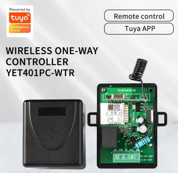 Ovládač motora TUYA WiFi a RF 1-CH 433MHz Garážové dvere Garážové dvere bezdrôtového diaľkového ovládača