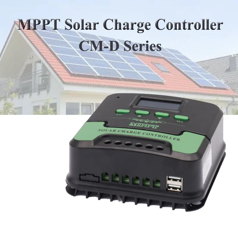 Ovládač MPPT 12V/24V regulátor batérie Solárny panel Ovládač 10A 20A MPPT pre 120W-480W panelov