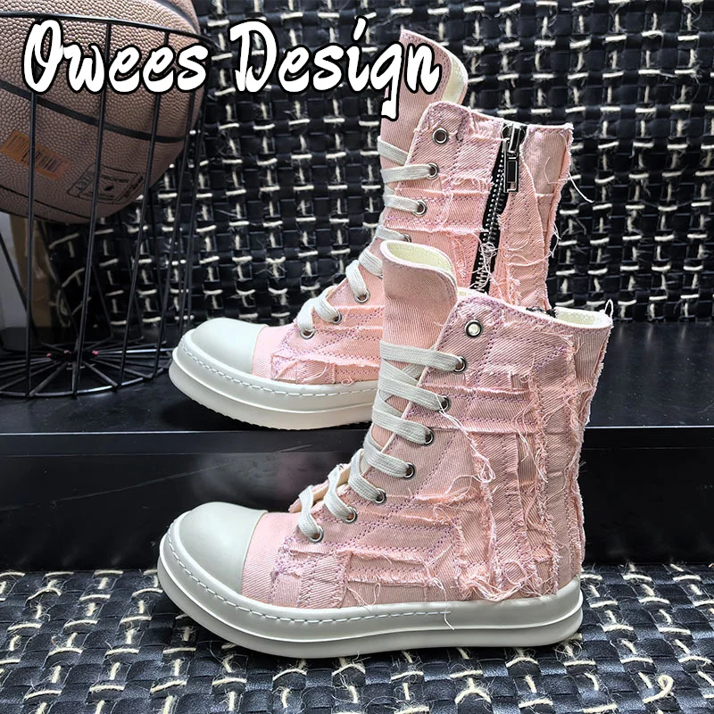 Owees Design Men Shoes topánky špičkové pánske tenisky Vulkanizované príležitostné topánky Dámske športové topánky Mužské tenisky módny punk štýl