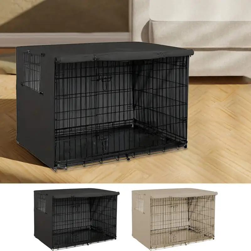 Oxford Cloth Dog Pes Kernel Cover Cover Witerproof Witer Pet Crate Ochranná psa chovateľská chovateľská stanica Univerzálne vhodné pre vnútorné vonkajšie prepravky