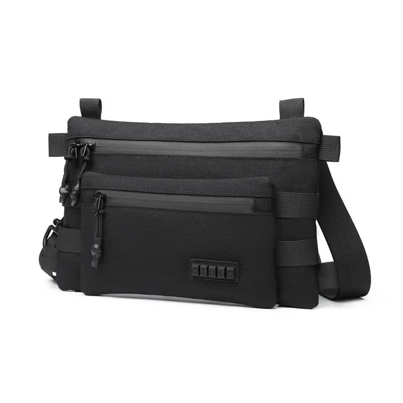 Ozuko noví muži Fashion Crossbody Bag Outdoor Sports Sling Ramery Tašky