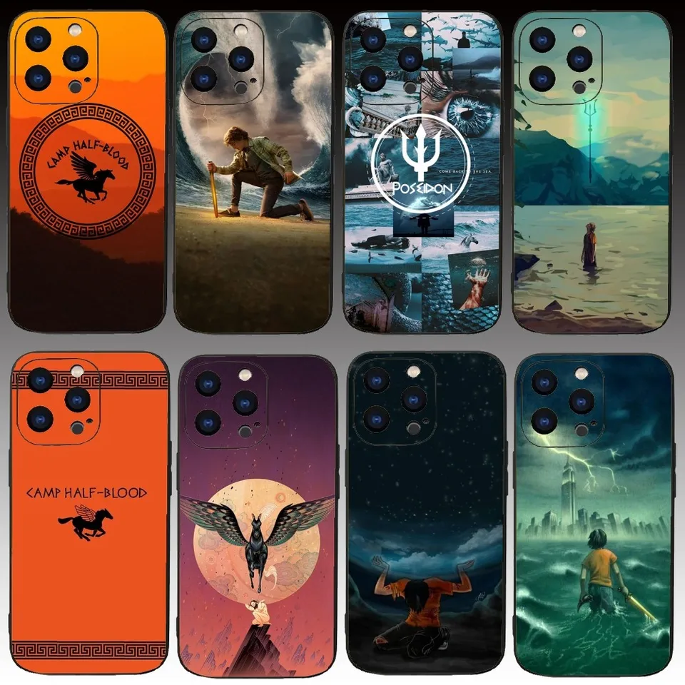 P-Percy Jackson Telefón puzdro pre iPhone 15 11 13 14 Pro Max 7 8 Plus x xr xs Max SE2020 12Mini Cover Case Case