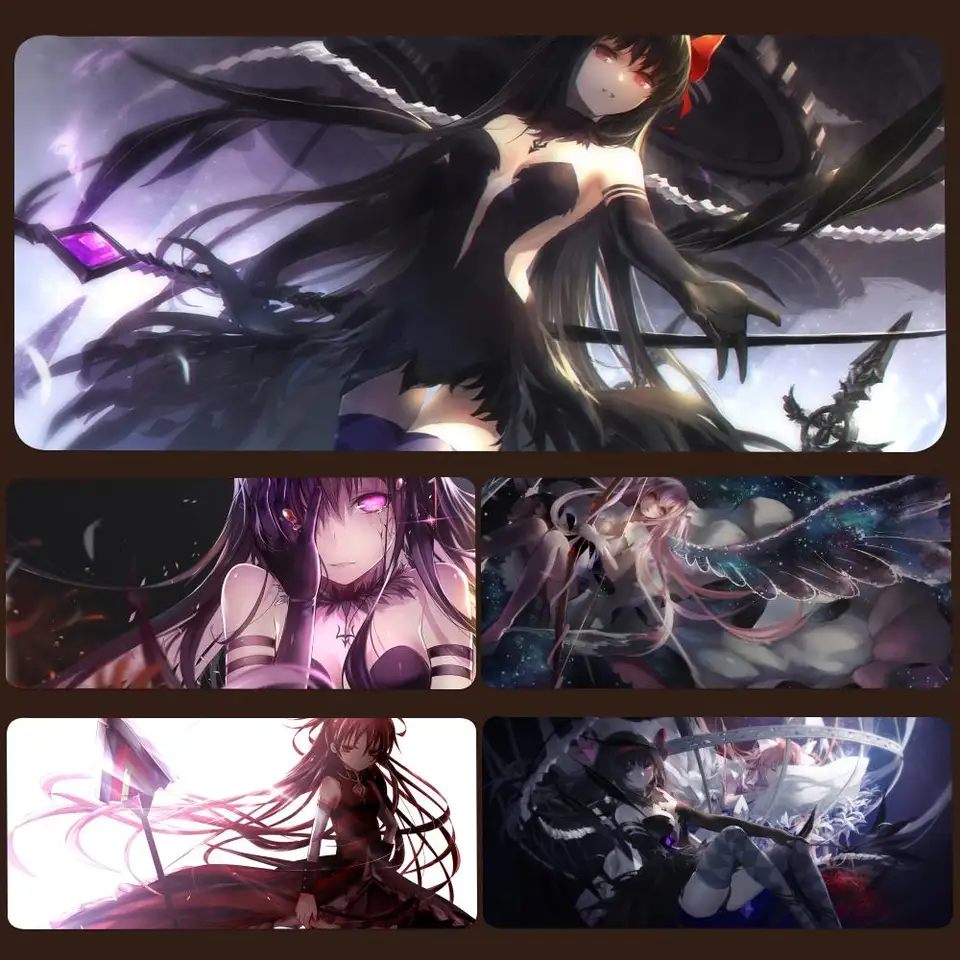 P-Puella M-MAGI M-MADOKA MAGICA MOSÍM PAD PAD PC Gamer TABUĽKA XXL MOSH MOUSE GAMING PRÍSLUŠENIE DOSK MAT Klávesnica Mousepad CA CA
