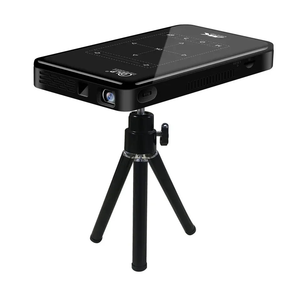 P09II MINI prenosný HD 4K Android 9.0 Dual Brand WiFi BT Smart Projector s továrňou ceny