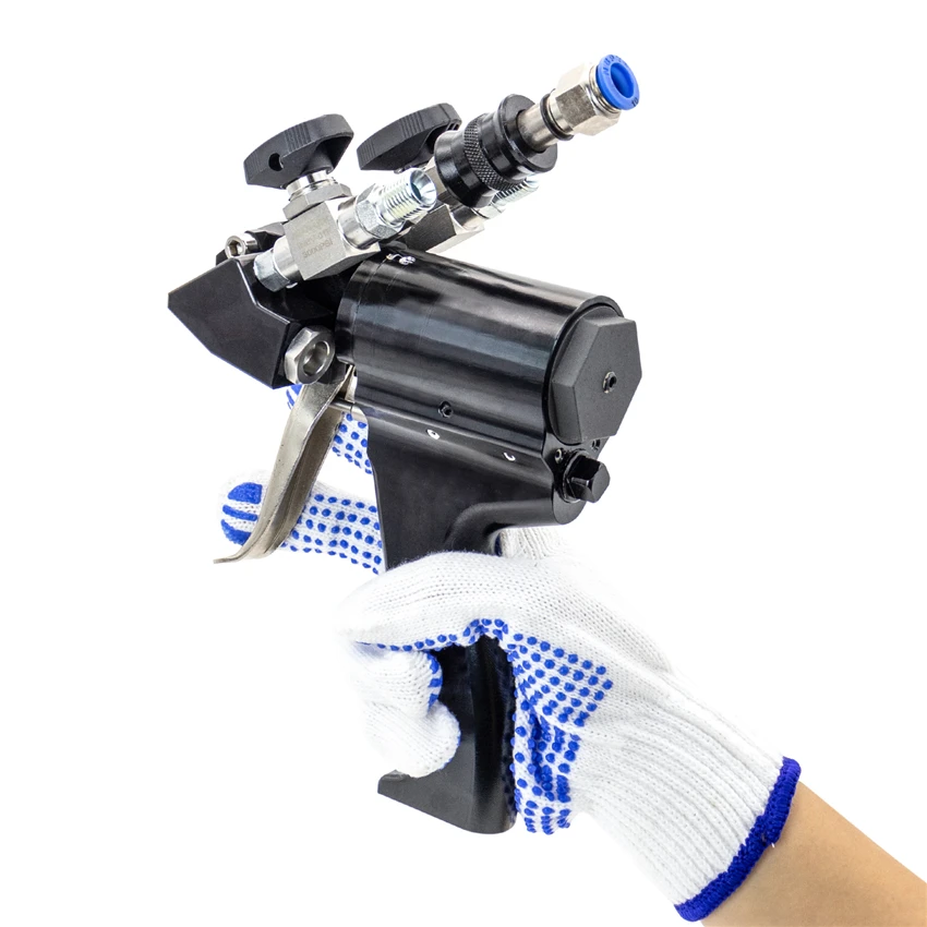 P2 PU Foam Spray Gun Polyuretán Penová striekajúca pištoľ pneumatické vysokotlakové povlaky maximálne