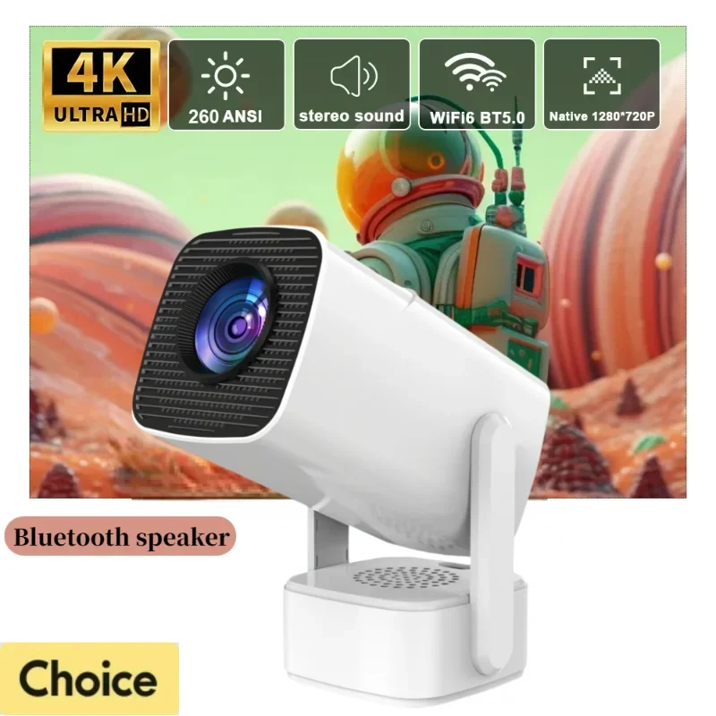 P30 Prosmart Mini projektor Android 11 WiFi6 Support 4K 1080p BT5.0 Projektor 1280*720p prenosný projektor Home Cinema