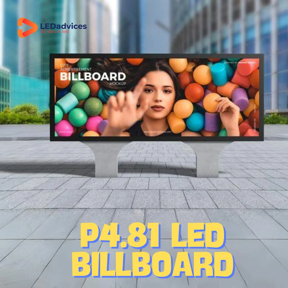 P4,81 Outdoor LED obrazovka billboard 1000*1 000 mm kabinet HD 3840Hz IP65 LED displej nástenná nástenná stránka Buliding Digitálna reklama P6 P8