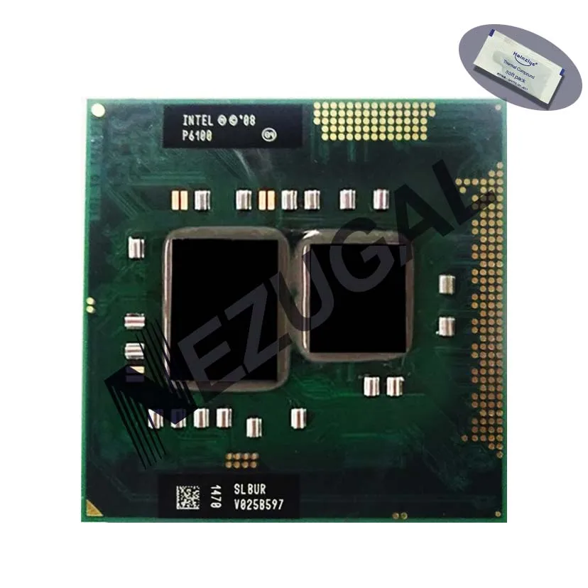 P6100 Slbur 2 GHz Dual Core 3M 35W PGA988 procesor CPU