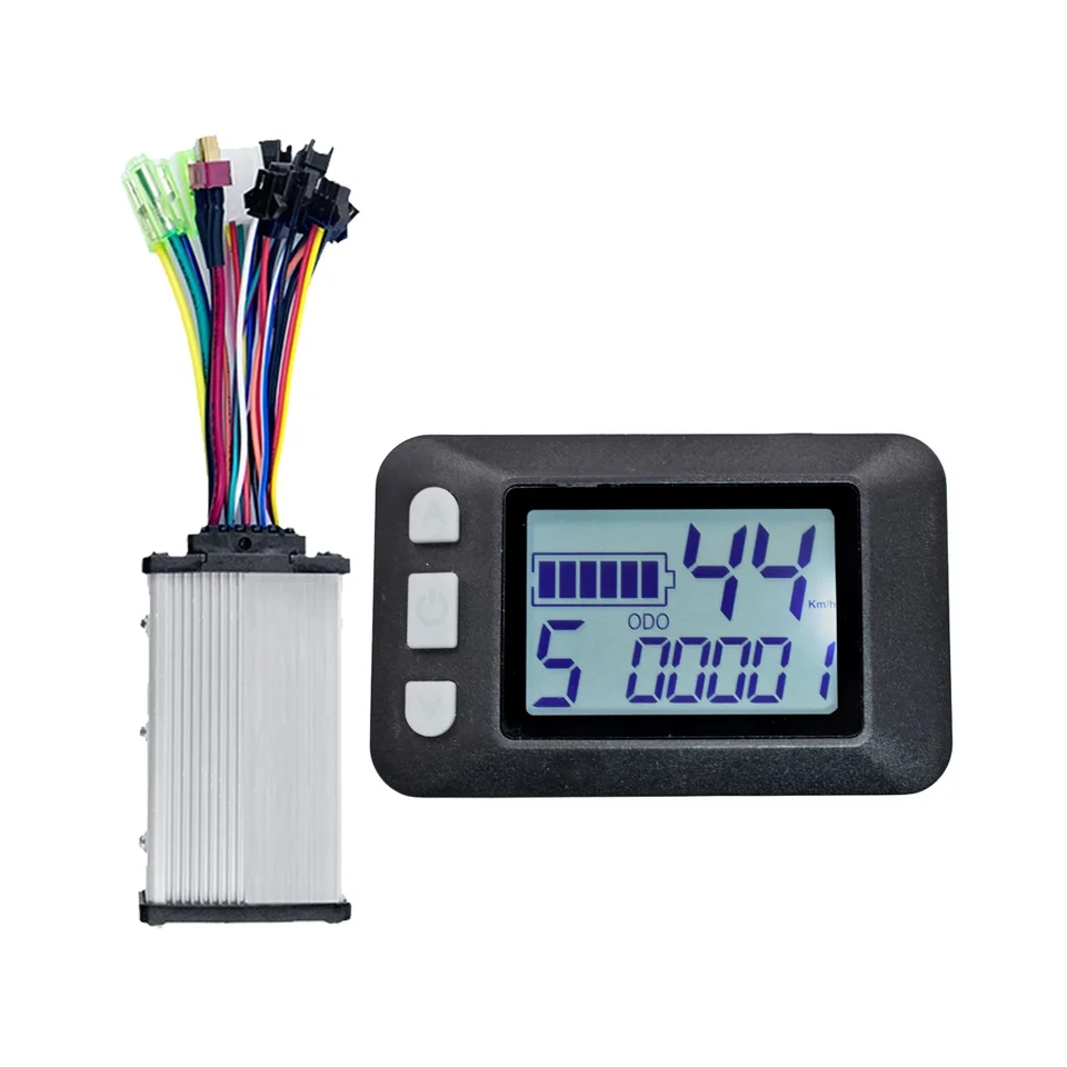 P9 LCD Displej DASHBOOC METER LCD SCRON+36V 350 W SINIIN WAVE OVLÁDAČ ELEKTRICKÝ BILE BILE pre elektrický skúter (6pin)