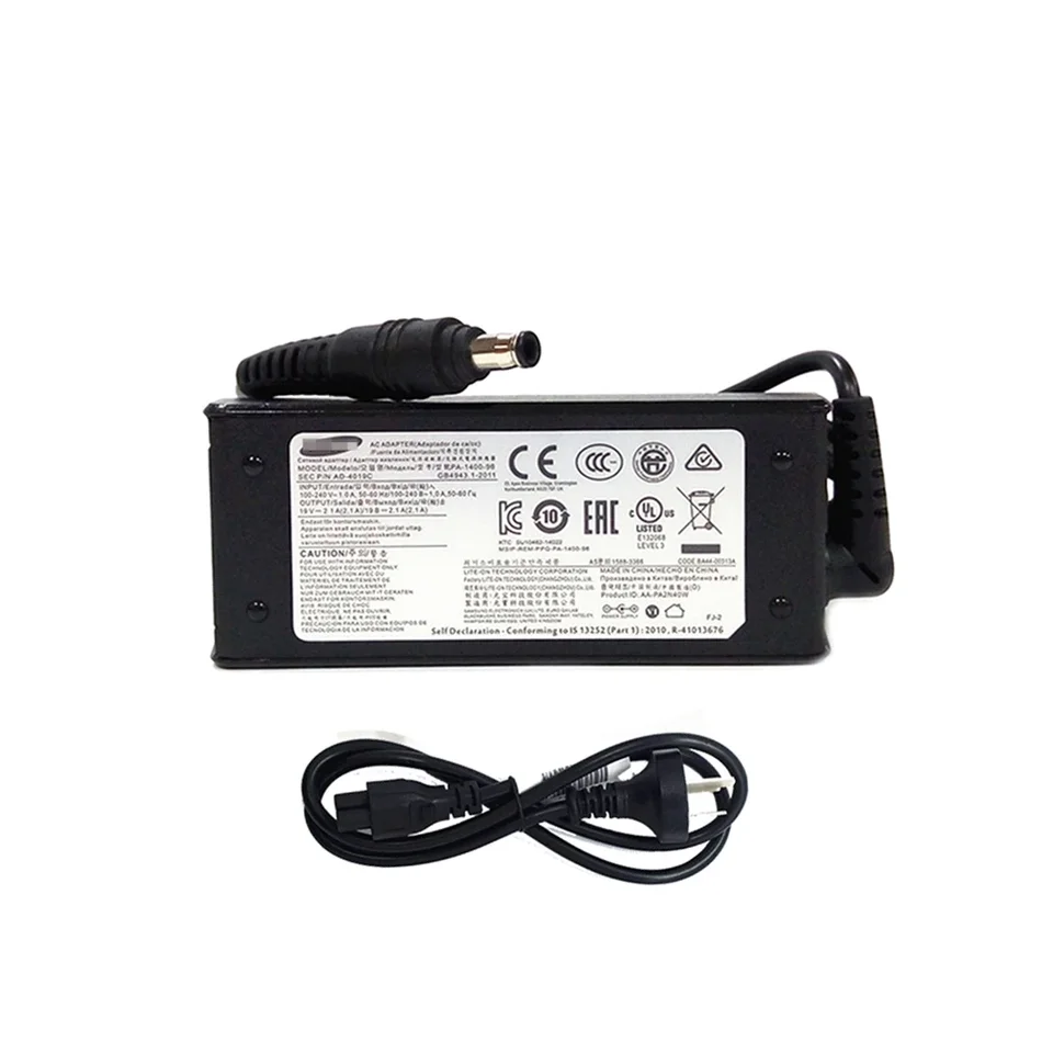 PA-1400-96 19v2.1a 40W Originál vhodné pre Samsung NP910S3L-M04 M05 Power počítačový adaptér 3.0 * 1,1 mm
