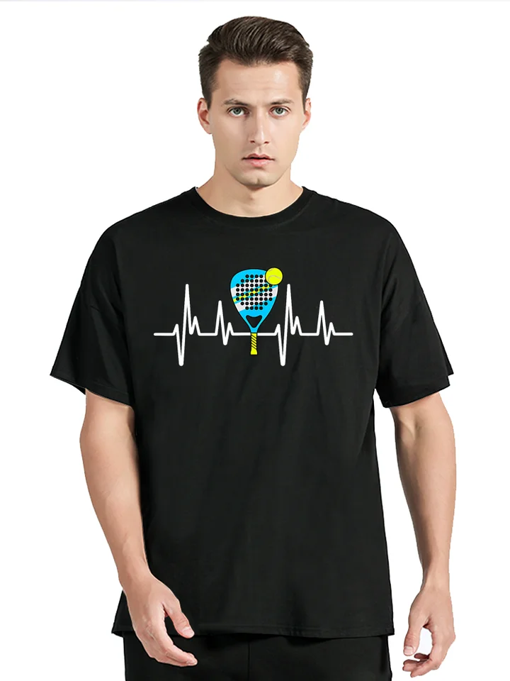 Padel Tennis Trainer Coach Padel Racket Padel Player Player Tričko New Streetwear Vintage Tshirt Tops Top Men