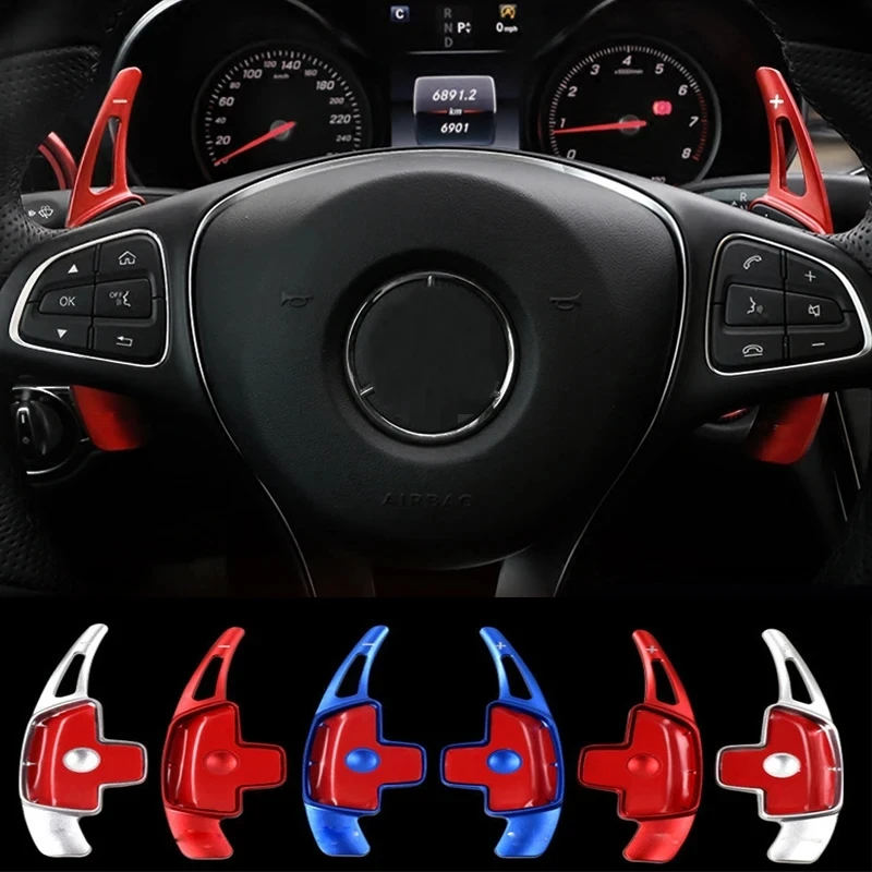 Padlové pádlo na volanty Paddle Paddle pre radiči pre Mercedes Benz Abces trieda GLC CLA CLS GLE GLS GLK CAR CAR STYLING Príslušenstvo