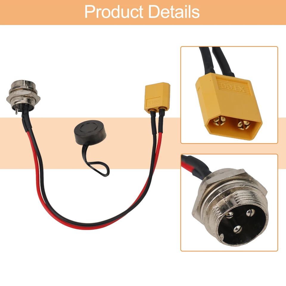 Palcovia elektrického skútra Thumb Thumb QS-S4 LCD Display Meter Kit+kábel XT-60 pre 8x/10x/11x E-Scooteter QS-S4 Display Accessories