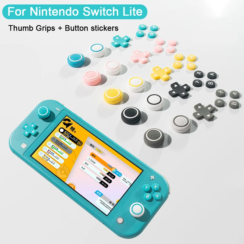 Palcové rukoväte pre Nintendo Switch Lite Silikone Rocker Cap Gutber Set Rocker Protector pre Funda Nintendo Switch OLED