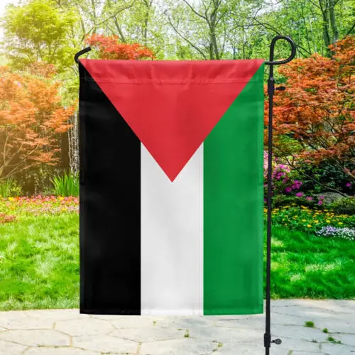 Palestína Palestínska vlajka Záhradná vlajka