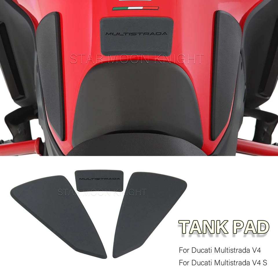Palivová nádrž na ochrannú nálepku pre Ducati Multistrada V4 S V4S Motorycle Accessories Tank podložky Tank Grip