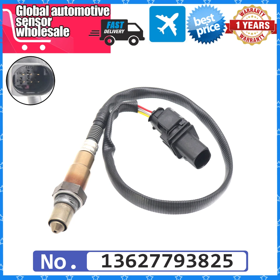 Palivový pomer vzduchu Lambda Oxygen O2 senzor pre BMW 1 2 3 4 5 6 7 Series X1 X3 X4 X5 X6 328D 1928404682 13627793825 13627791592