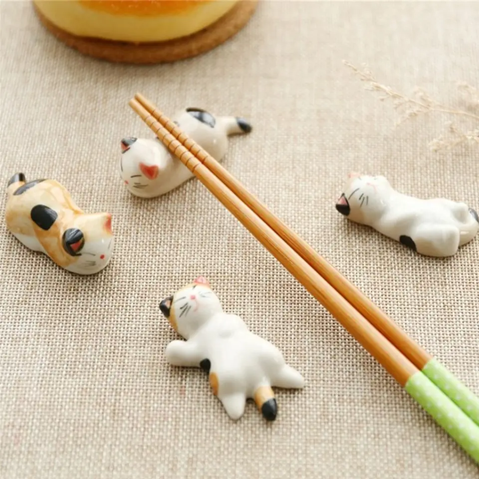 Paličke vankúš vankúš na paličku odpočinku domáce dekorácie Cat Catpsticks Forks Horner Payer Držiak držiak na lyžicu