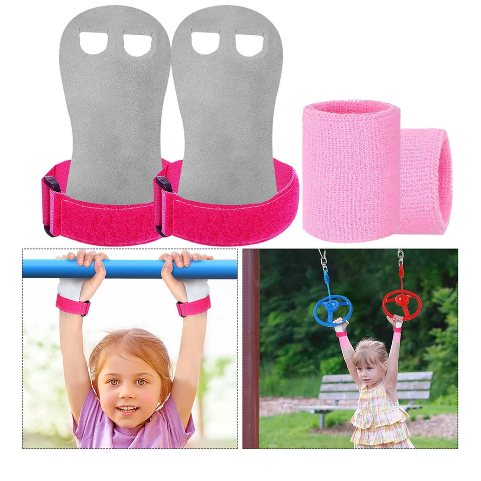 Palm zápästie Rovkoverky pre gymnastiku Girls Guelds Barbell zdvíhacie remienok Domáce náramok