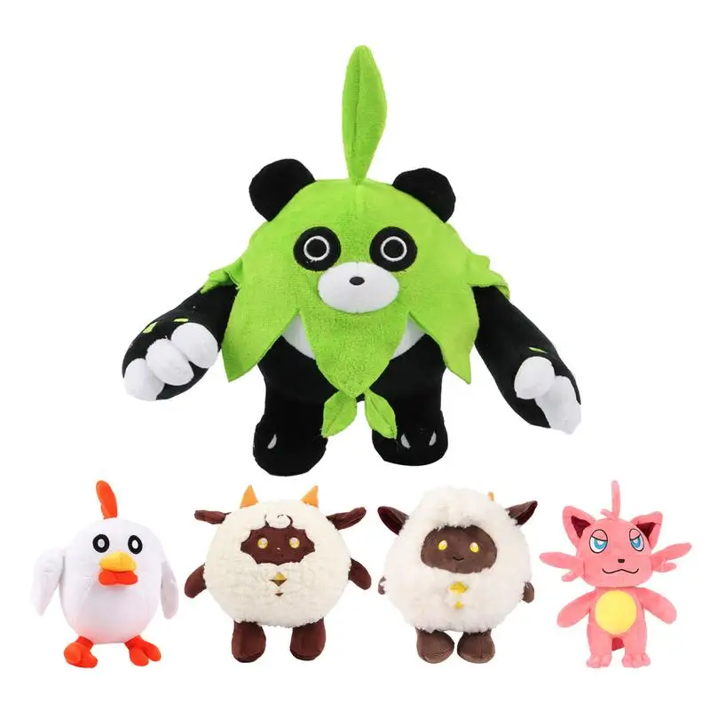 Palworld plyšová hračka anime figúrka Palu Phantom Pet Monster Doll Doll Animed Chicken Chicken Doll Kid Dievčatá Dievča