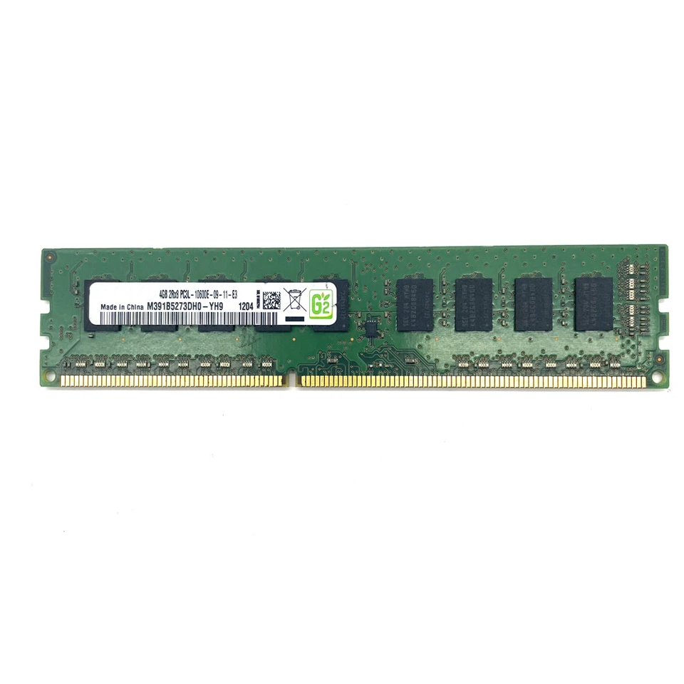 Pamäť stolovej počítača DDR3 PC3L-10600E sa hodí pre Samsung 4 GB
