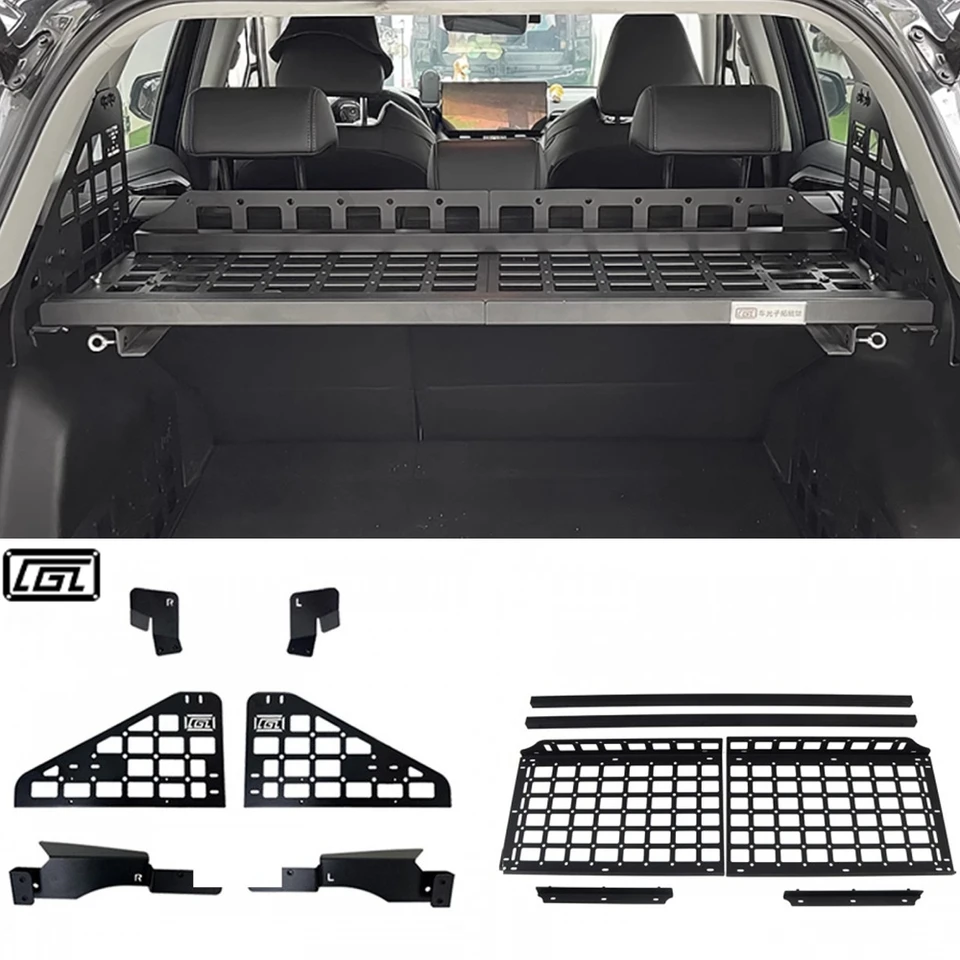 Panel CGZ Molle pre Toyota RAV4 2019-2024 Truck Poličky SKLADOVANIE Modulárne panely REBRIS REGANS