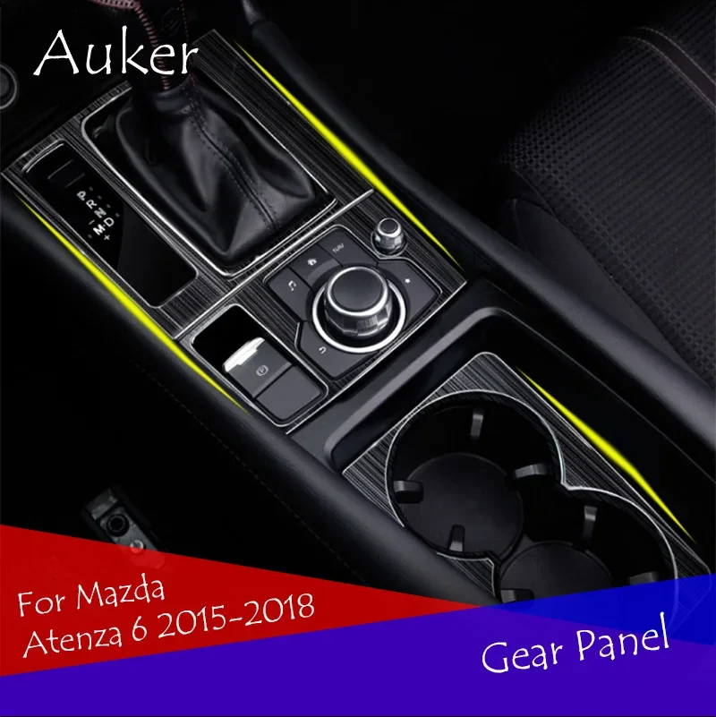 Panel Console Console Panel Panel Panel Cover Cover Stiapky ozdobné dekorácie štýl pre Mazdu Atenza 6 2015-2018