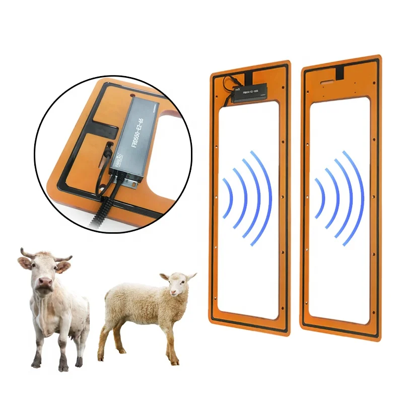 Panel Ear Tag Fixná anténa Farma Hovädzí a ovčie kŕmne stanice Čiastka Zvonky RS485 Čítačka dverí