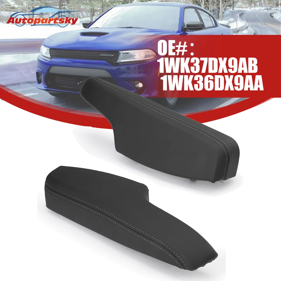 Panel na lakťové lakťové lakťové lakťové lakťové lístky auta vľavo \ pravá strana 1WK37DX9AB 1WK36DX9AA pre Chrysler 300 Dodge Charger 2011-2023